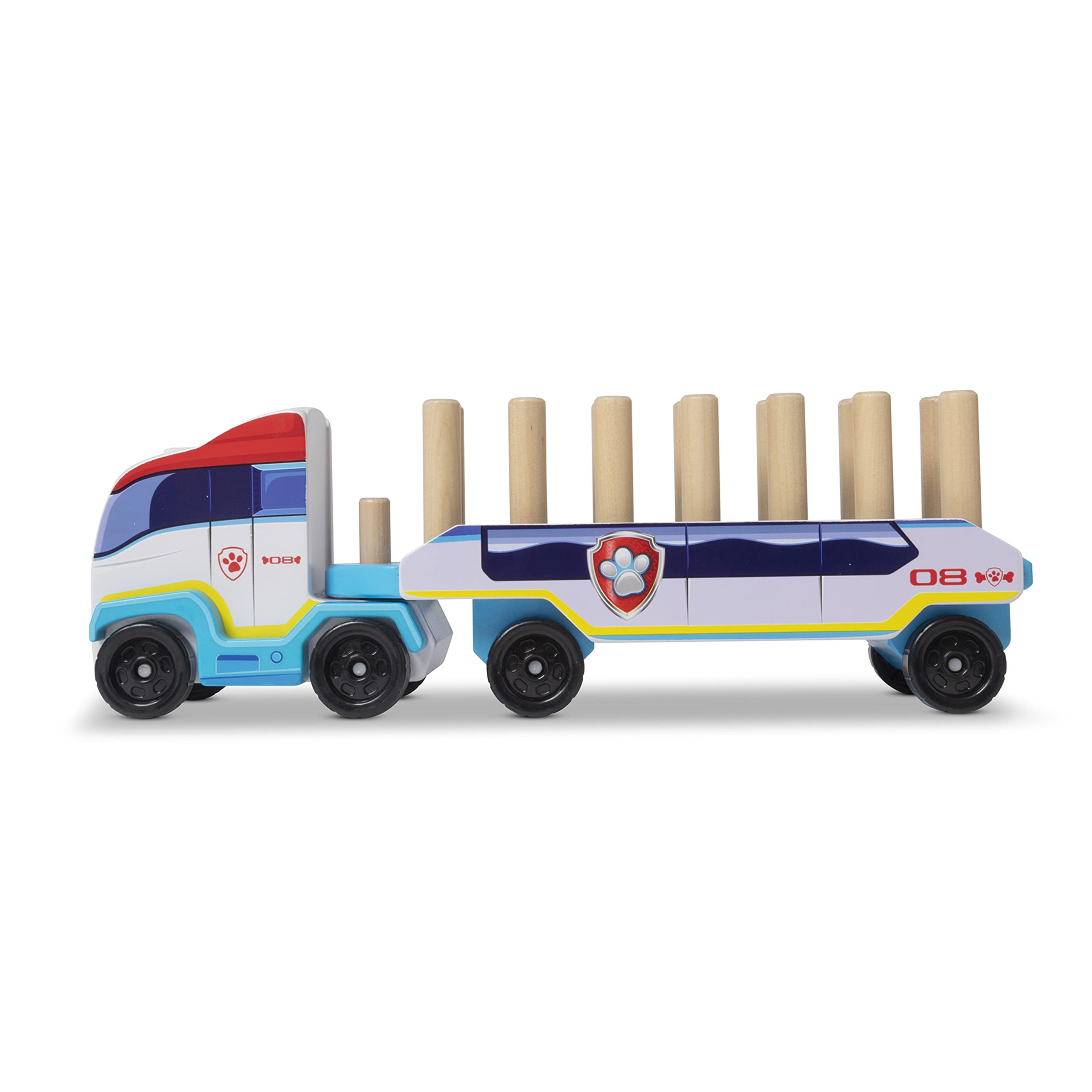 Foto 5 pulgar | Clasifica Y Apila Toy Melissa & Doug Paw Patrol Abc Truck - Venta Internacional.