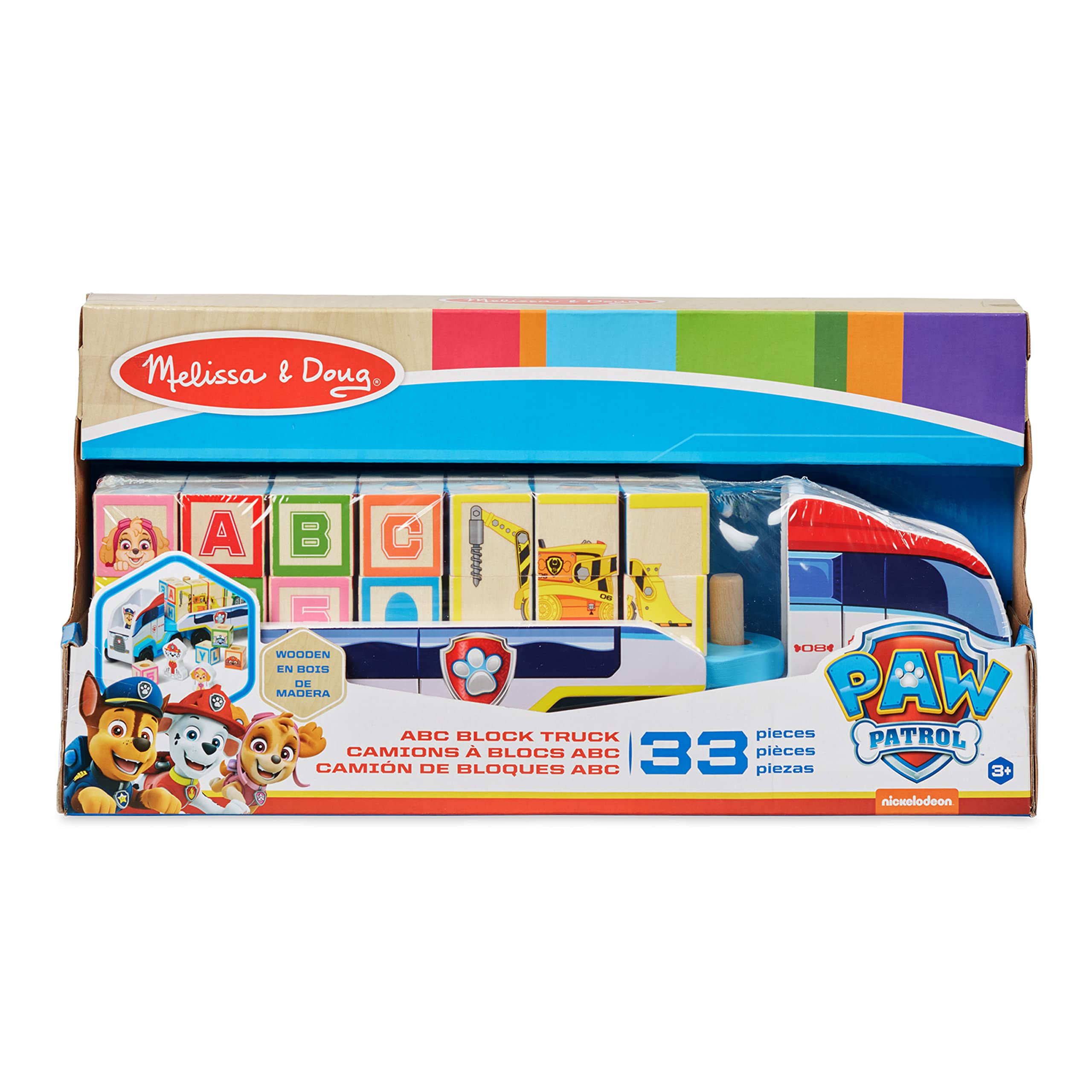 Foto 7 pulgar | Clasifica Y Apila Toy Melissa & Doug Paw Patrol Abc Truck - Venta Internacional.