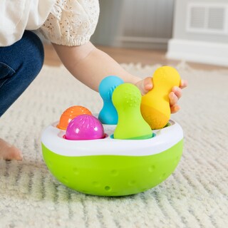 Foto 2 | Juguete Para Habilidades Sensoriales Y Motoras Fat Brain Toys Spinnypins - Venta Internacional.
