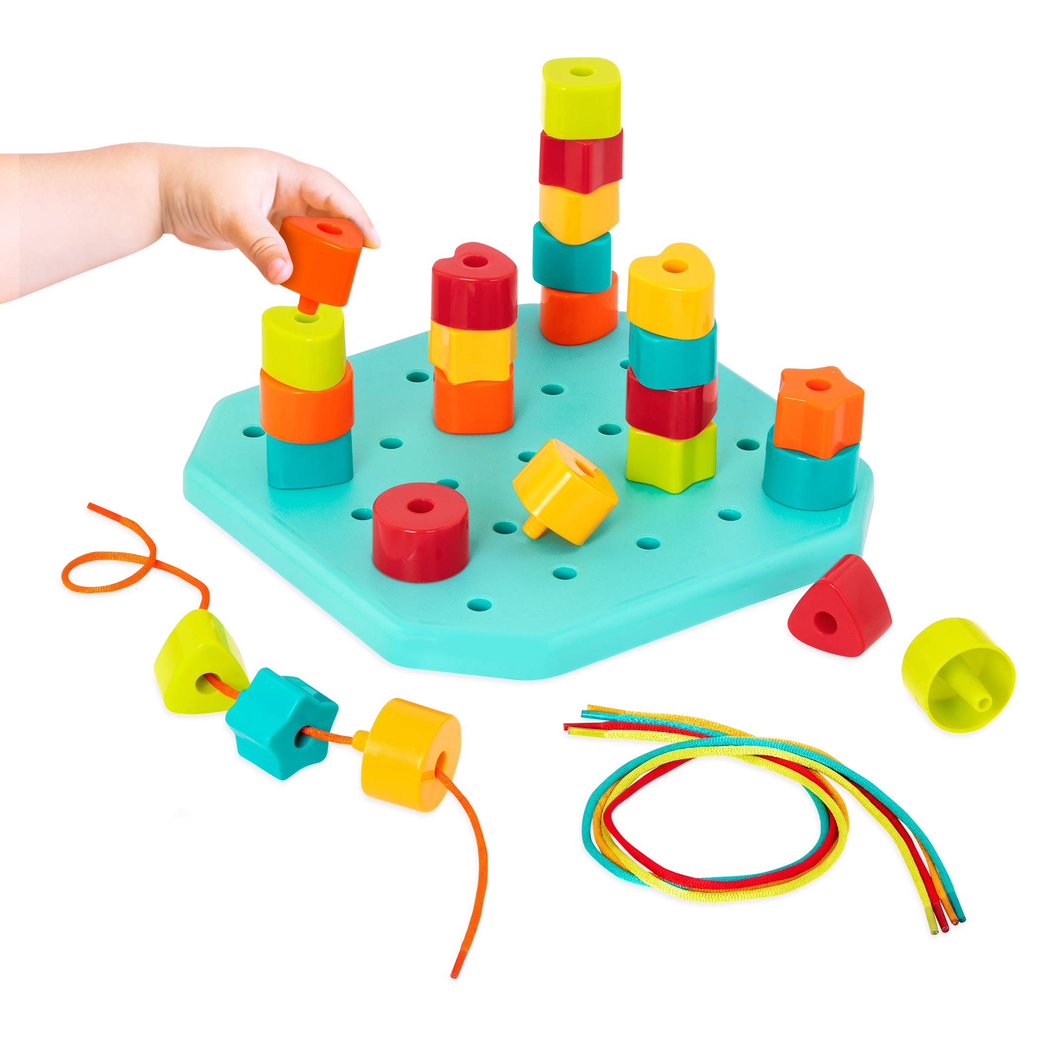 Foto 2 pulgar | Juego De Tablas De Clavijas Battat Para Niños Pequeños, 31 Piezas, A Partir De 2 Años - Venta Internacional.