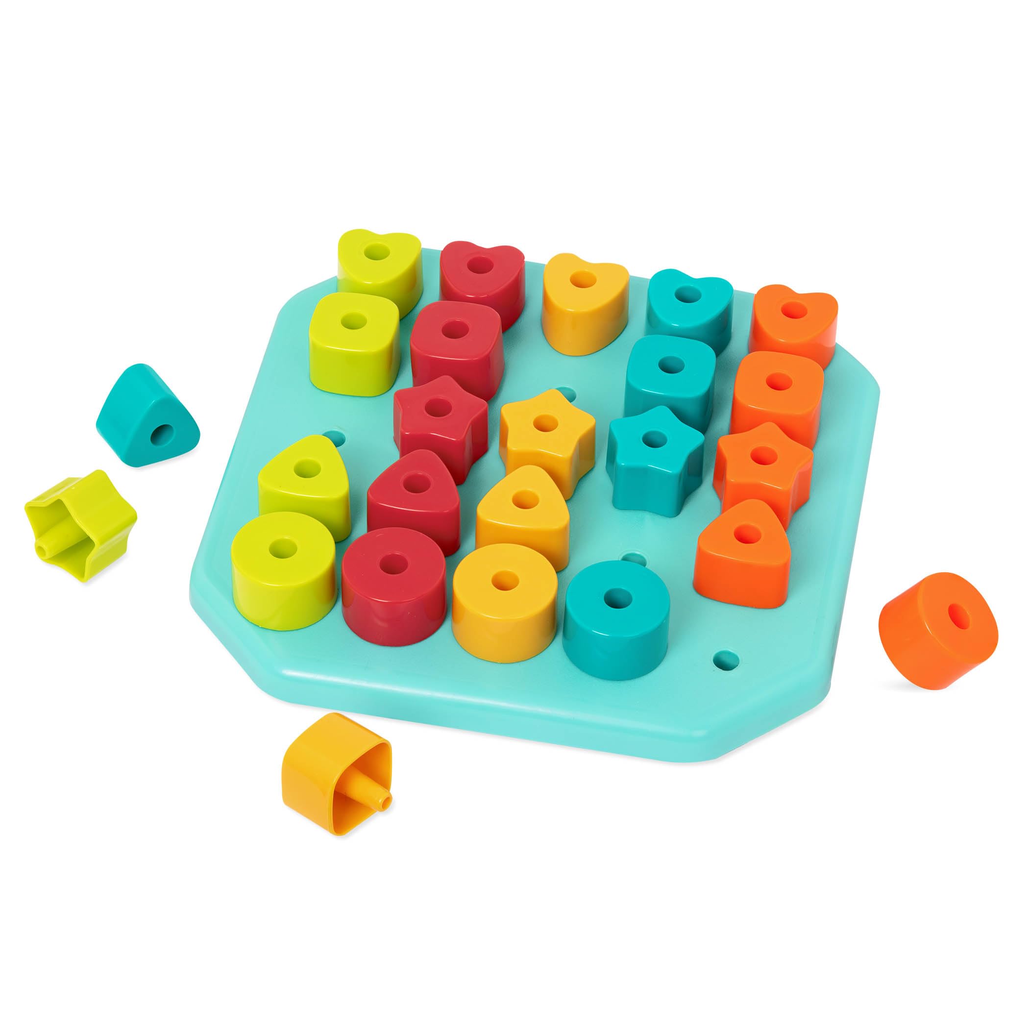 Foto 8 pulgar | Juego De Tablas De Clavijas Battat Para Niños Pequeños, 31 Piezas, A Partir De 2 Años - Venta Internacional.