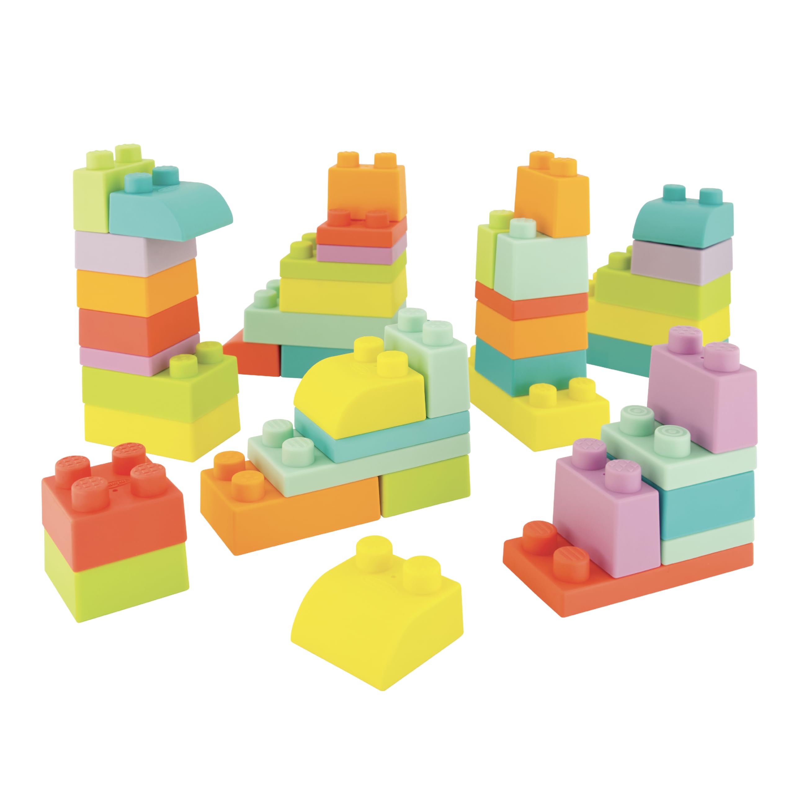 Foto 2 pulgar | Juego Building Blocks Infantino Super Soft First De 43 Piezas - Venta Internacional.