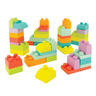 Foto 1 | Juego Building Blocks Infantino Super Soft First De 43 Piezas - Venta Internacional.