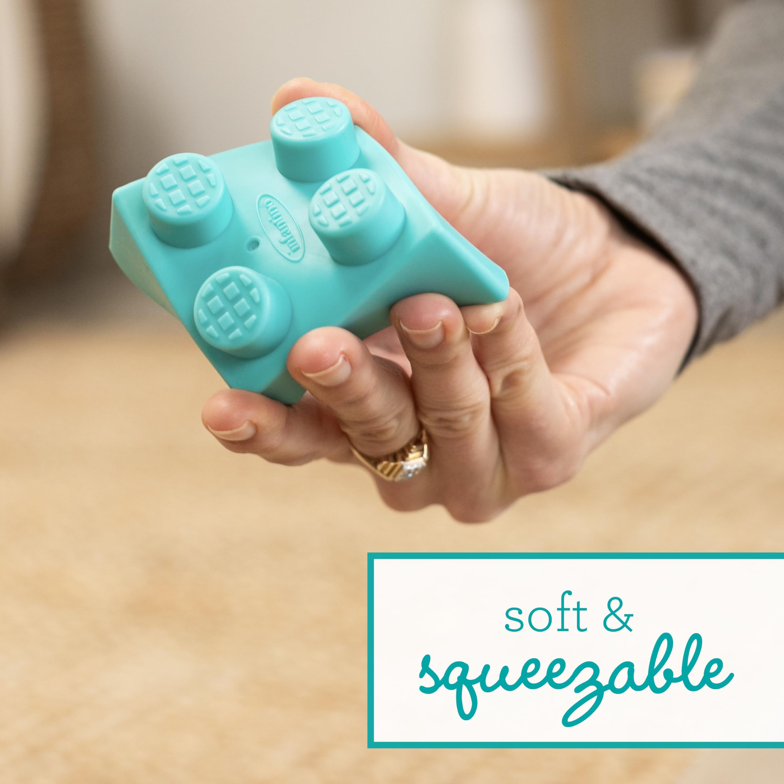 Foto 4 pulgar | Juego Building Blocks Infantino Super Soft First De 43 Piezas - Venta Internacional.