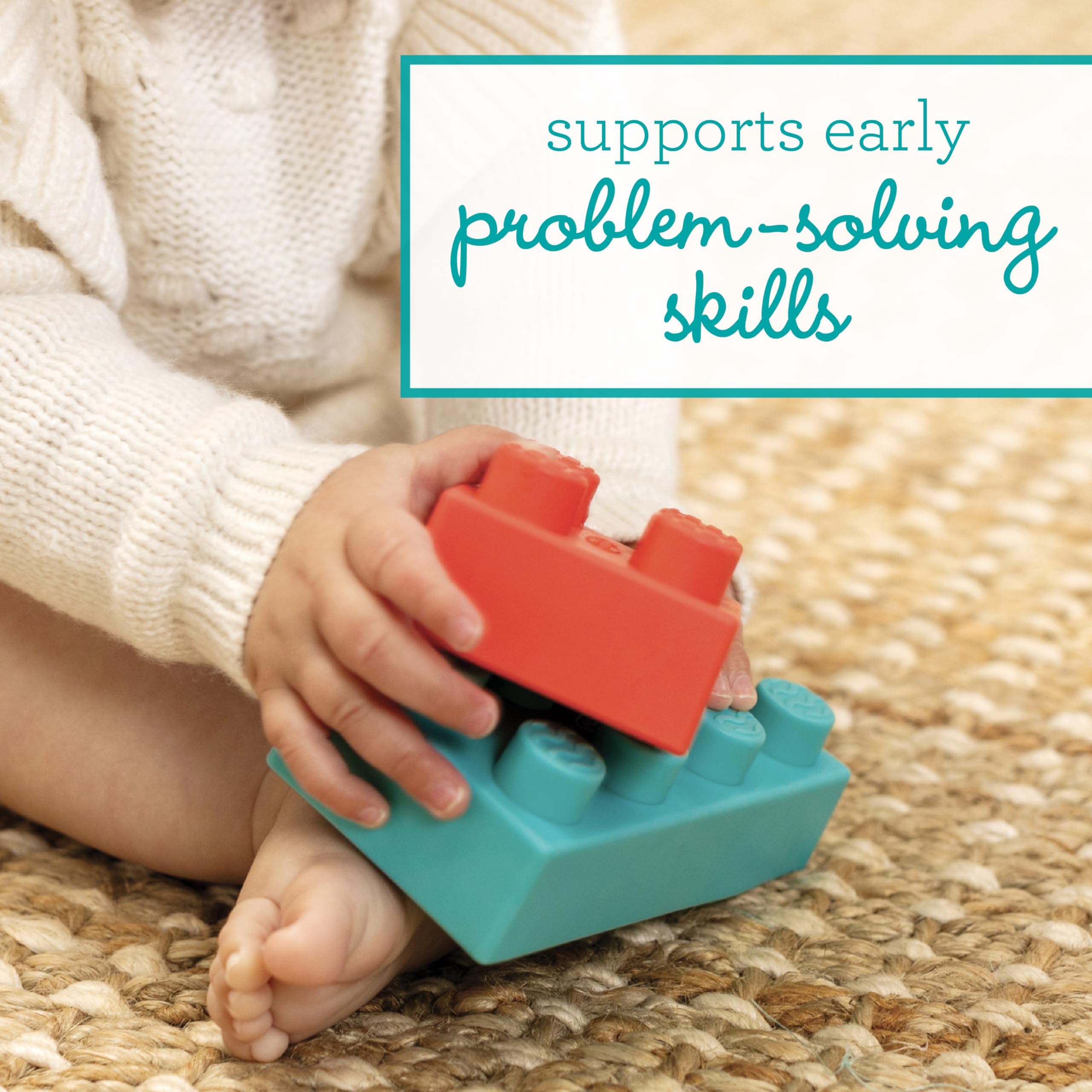 Foto 5 pulgar | Juego Building Blocks Infantino Super Soft First De 43 Piezas - Venta Internacional.