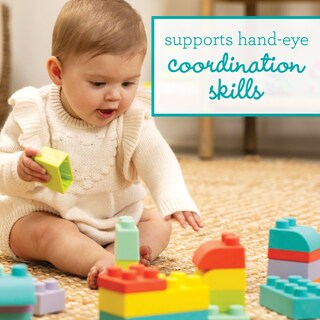 Foto 7 | Juego Building Blocks Infantino Super Soft First De 43 Piezas - Venta Internacional.