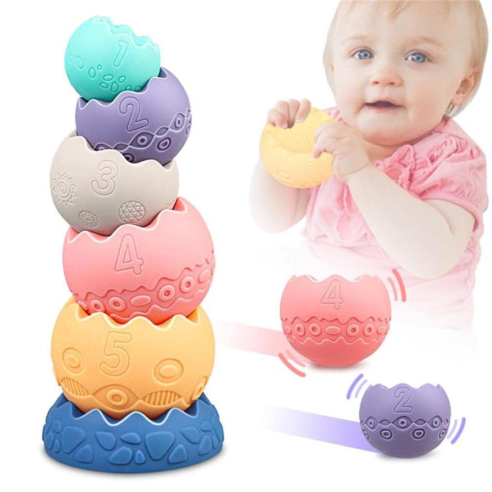 Bolas Sensoriales, Juguetes Para La Dentición, Bloques De Construcción Para Bebés - Venta Internacional.