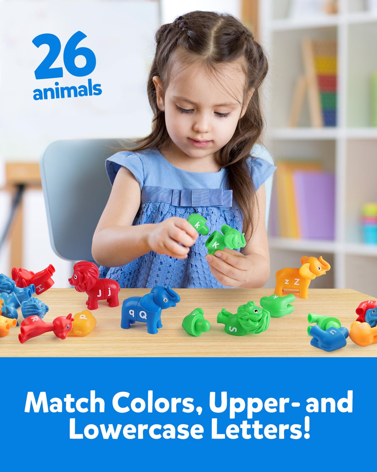 Foto 3 pulgar | Juguete Educativo Coogam Abc Letters Matching Game, 26 Piezas - Venta Internacional.