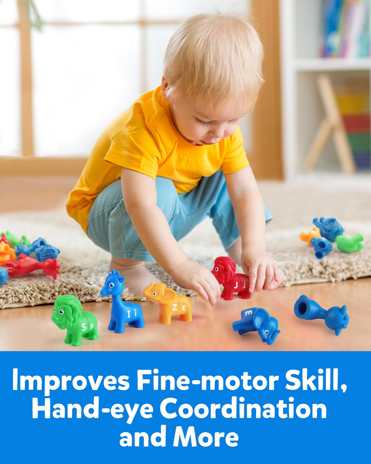 Foto 5 pulgar | Juguete Educativo Coogam Abc Letters Matching Game, 26 Piezas - Venta Internacional.