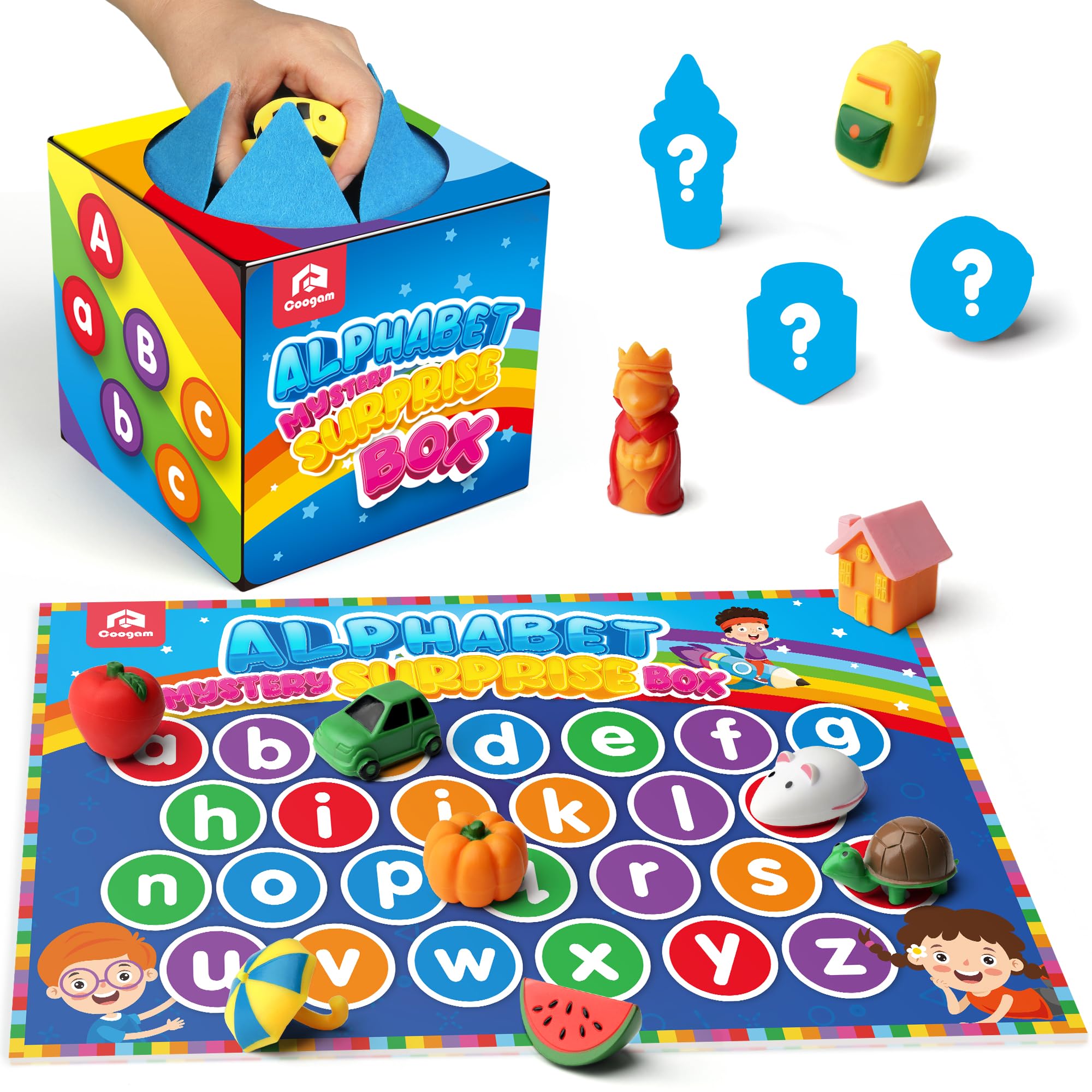 Foto 2 pulgar | Juguete Educativo Coogam Mystery Surprise Box Alphabet 3+ Year - Venta Internacional.