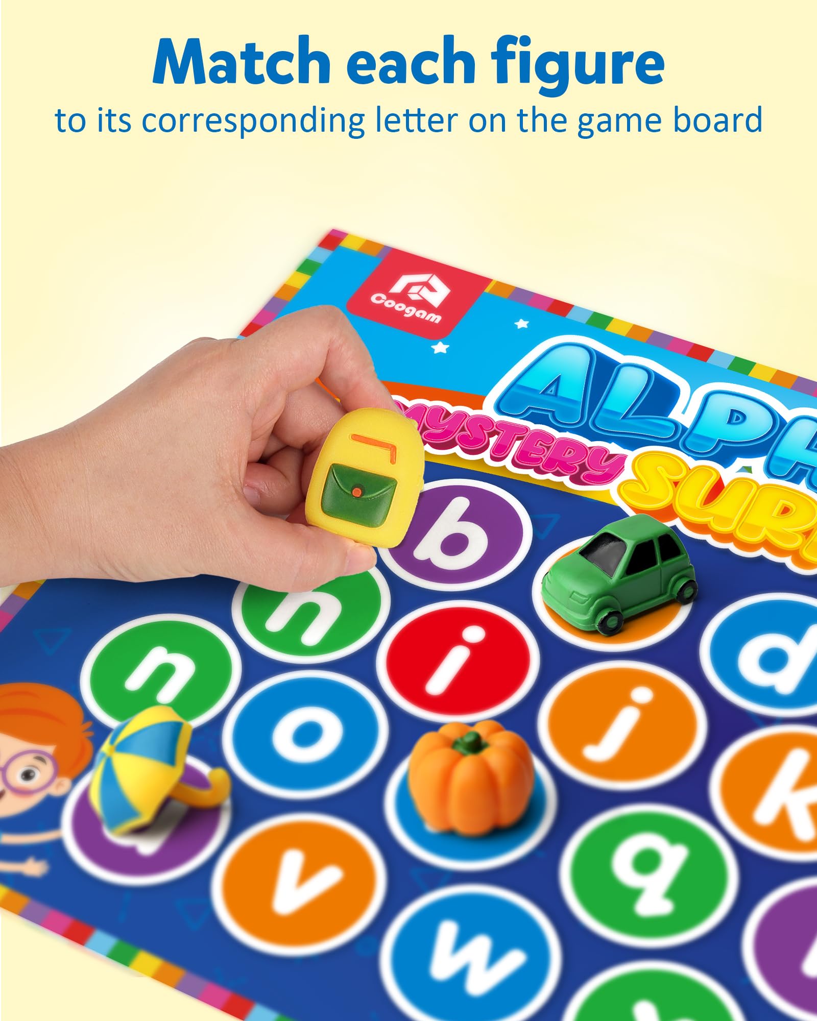 Foto 4 pulgar | Juguete Educativo Coogam Mystery Surprise Box Alphabet 3+ Year - Venta Internacional.
