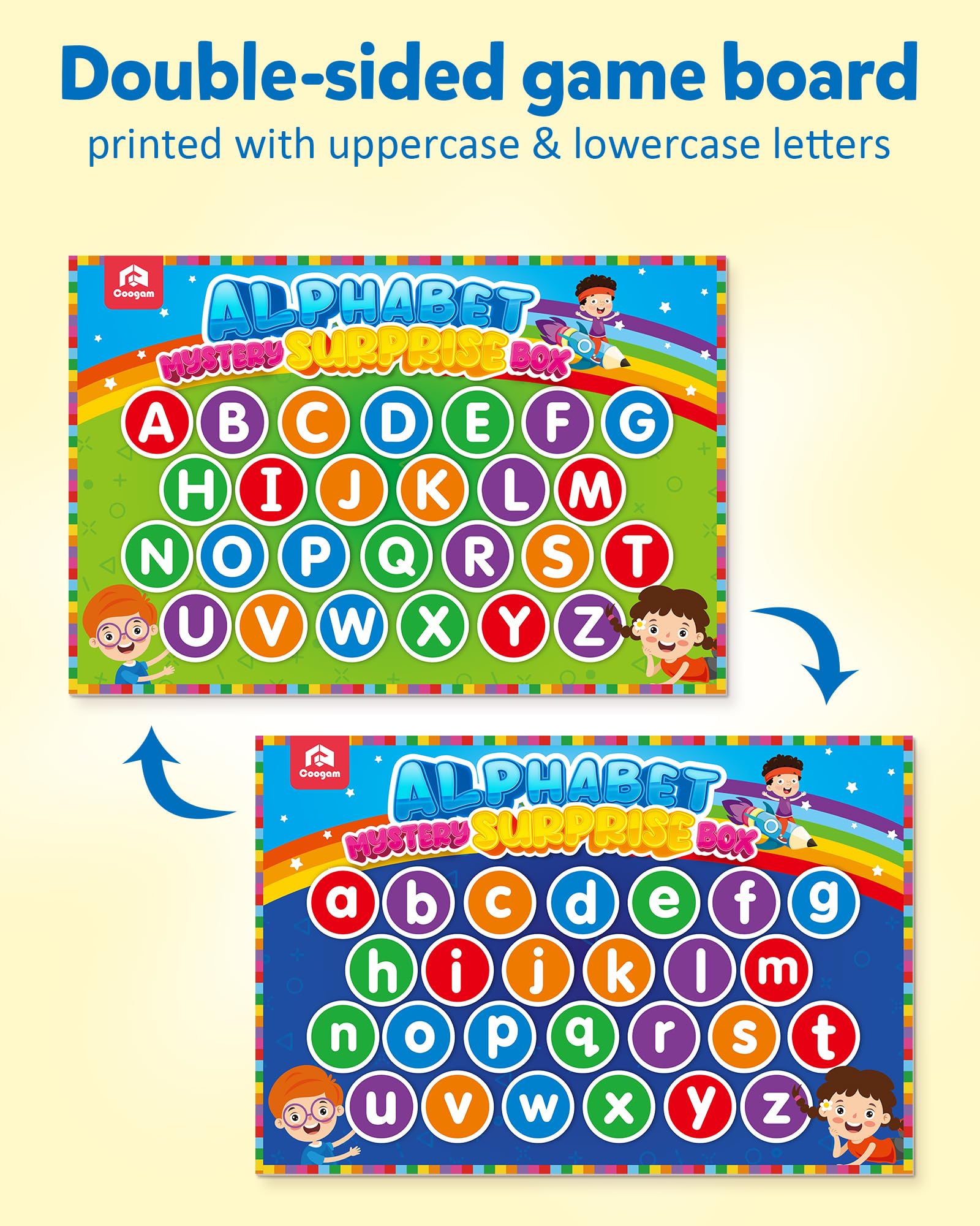 Foto 5 pulgar | Juguete Educativo Coogam Mystery Surprise Box Alphabet 3+ Year - Venta Internacional.