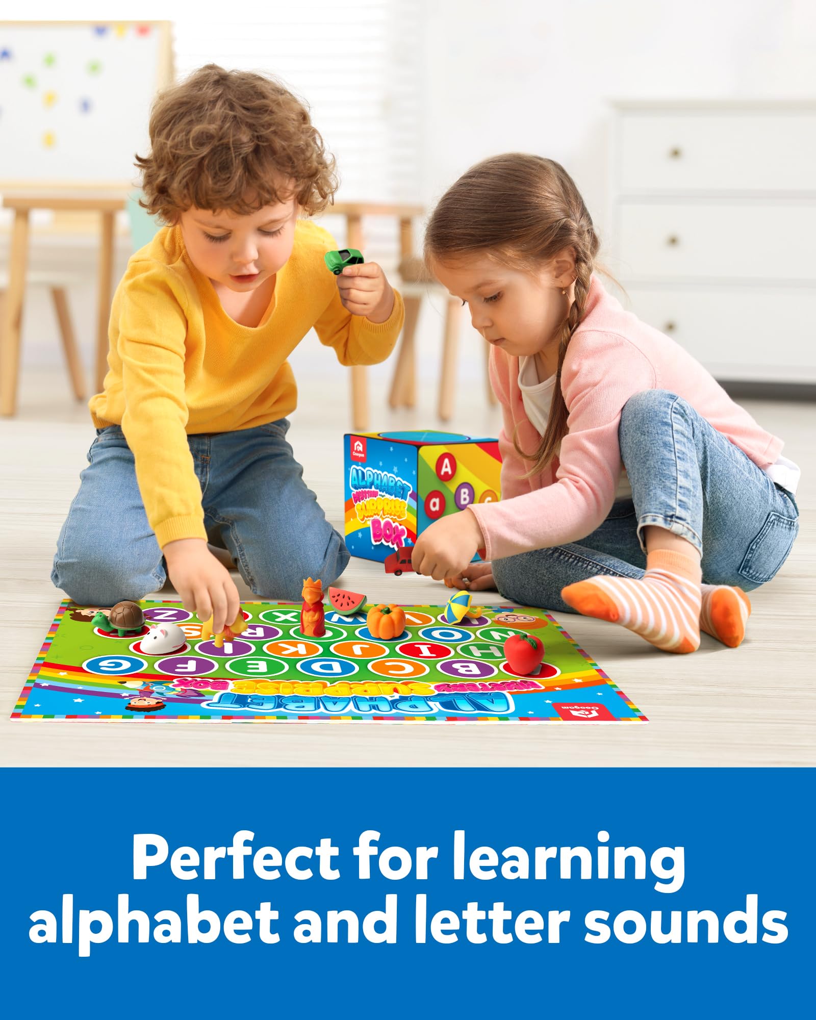 Foto 6 pulgar | Juguete Educativo Coogam Mystery Surprise Box Alphabet 3+ Year - Venta Internacional.