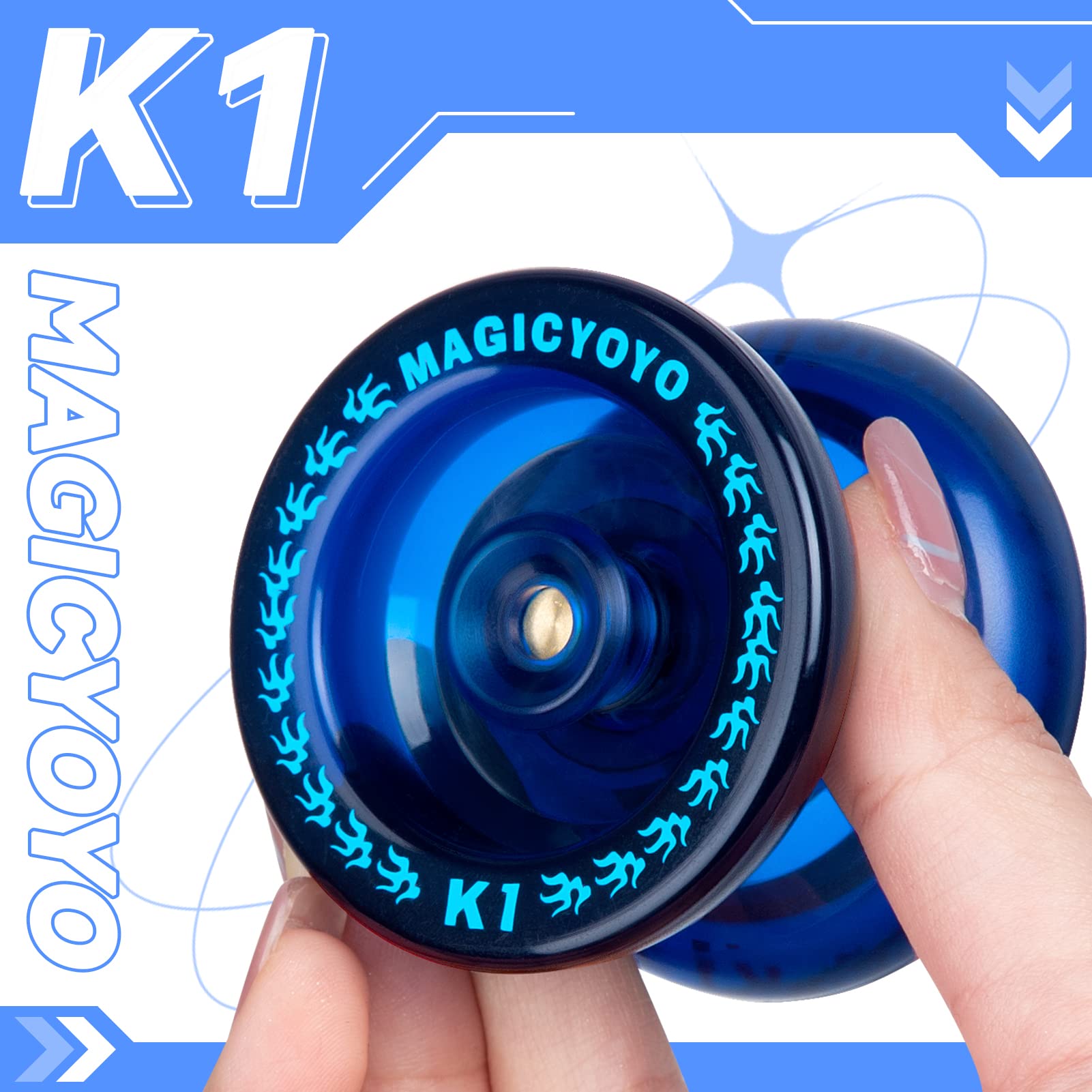 Foto 4 pulgar | Yoyo Magicyoyo K1, Paquete De 2 Unidades Para Niños, Con Funda De Almacenamiento Y Cuerdas - Venta Internacional.
