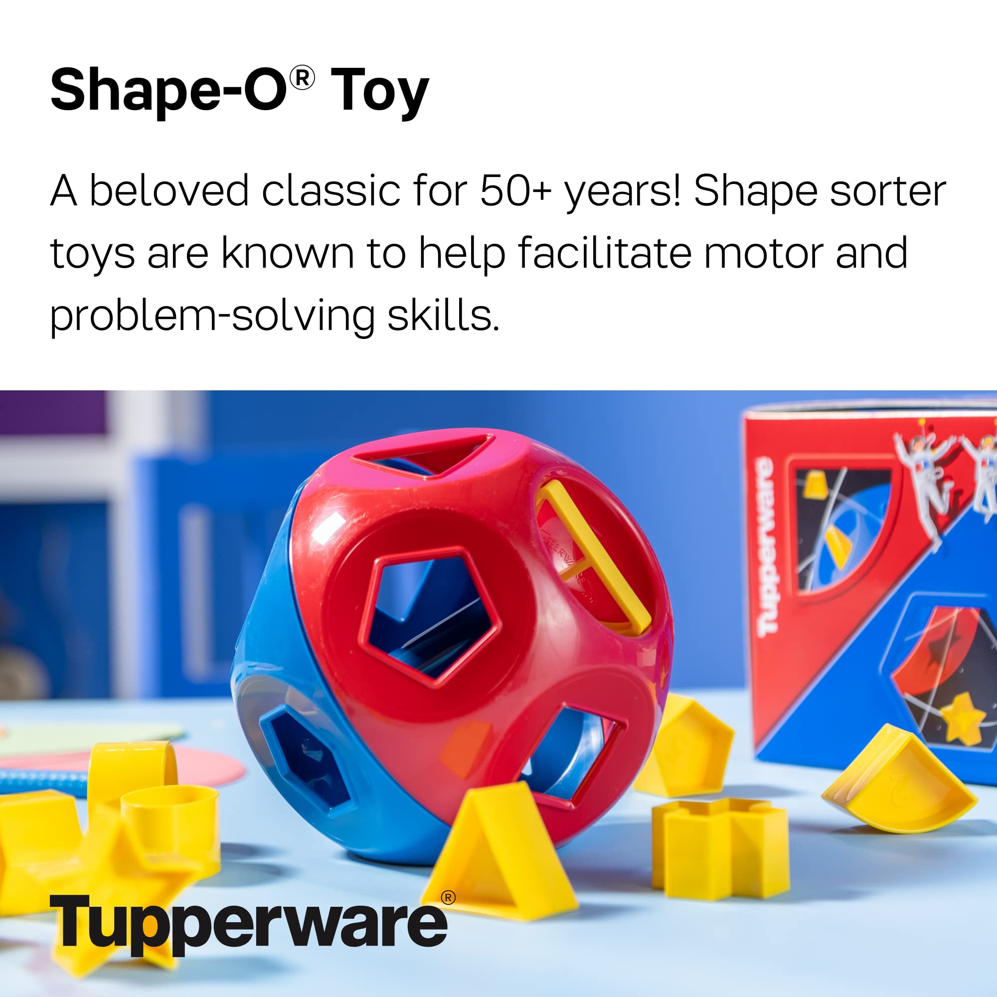 Foto 3 pulgar | Juguete Shape-o Sorter Tupperware para Niños - Venta Internacional