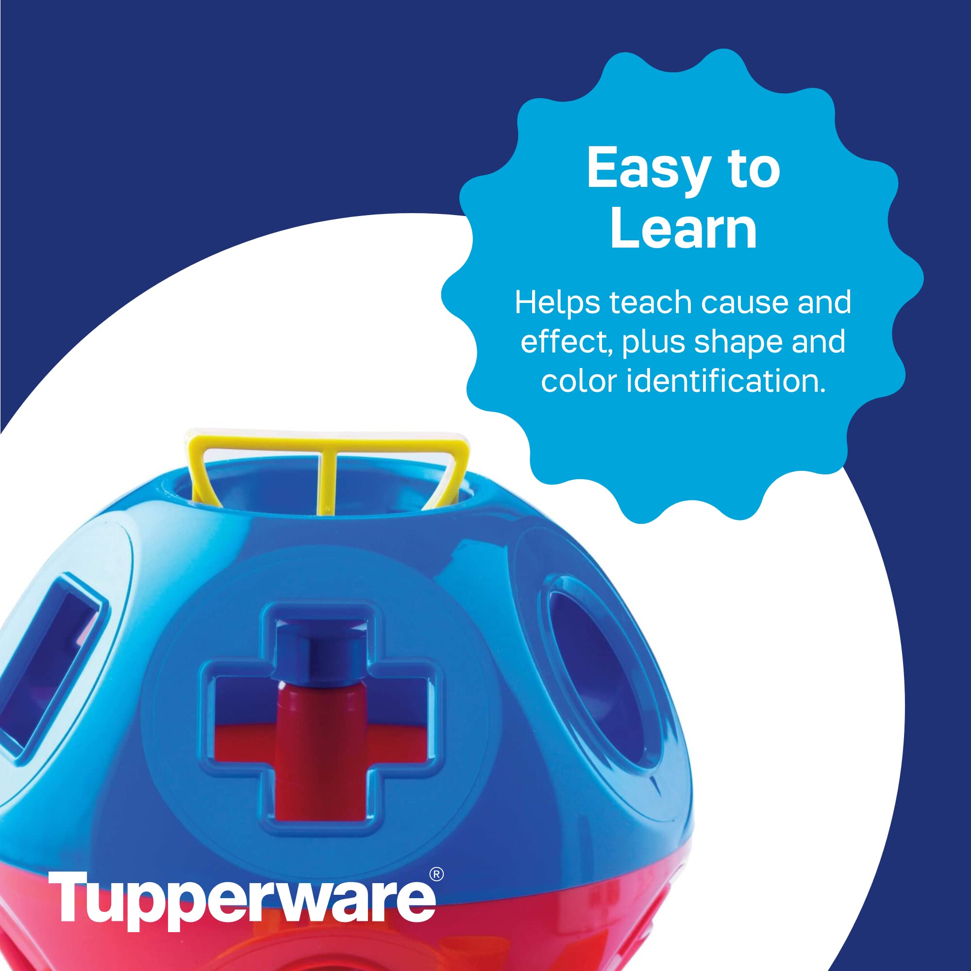 Foto 5 | Juguete Shape-o Sorter Tupperware para Niños - Venta Internacional