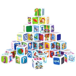 Foto 1 | Building Blocks Play Abc para Niños Pequeños 28 Unidades - Venta Internacional