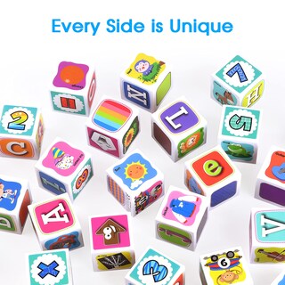 Foto 3 | Building Blocks Play Abc para Niños Pequeños 28 Unidades - Venta Internacional