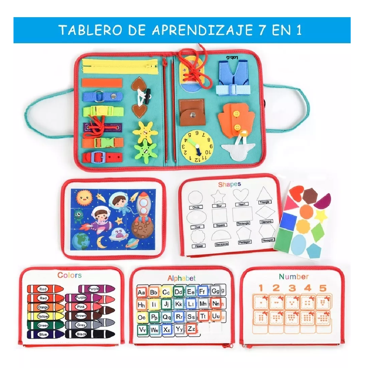 Foto 2 | Juguete Tablero Lab.G Verde para Niños de 1-4 Años