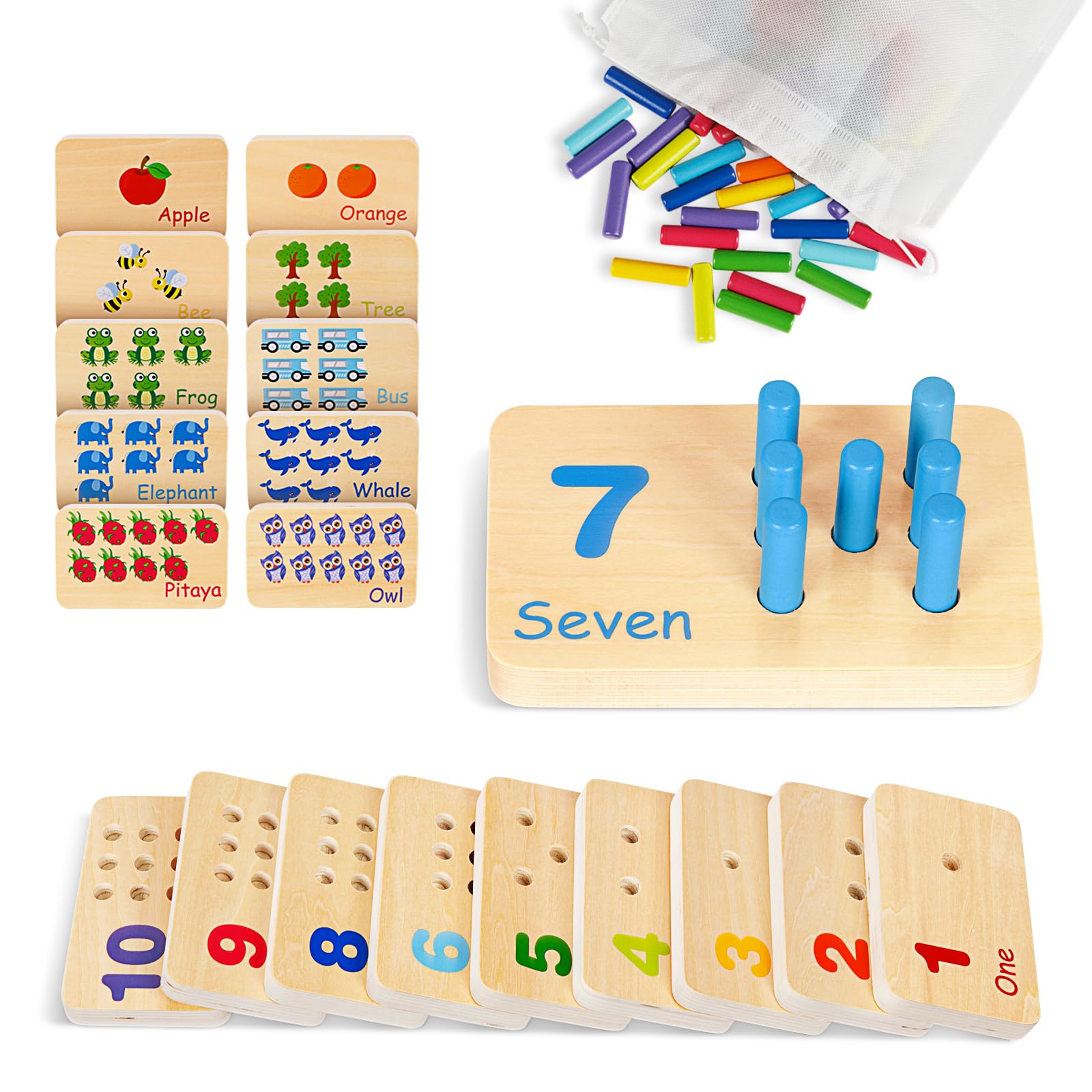 Juguetes Educativos Tookyland Infantil para Aprender Matemáticas-Venta Internacional