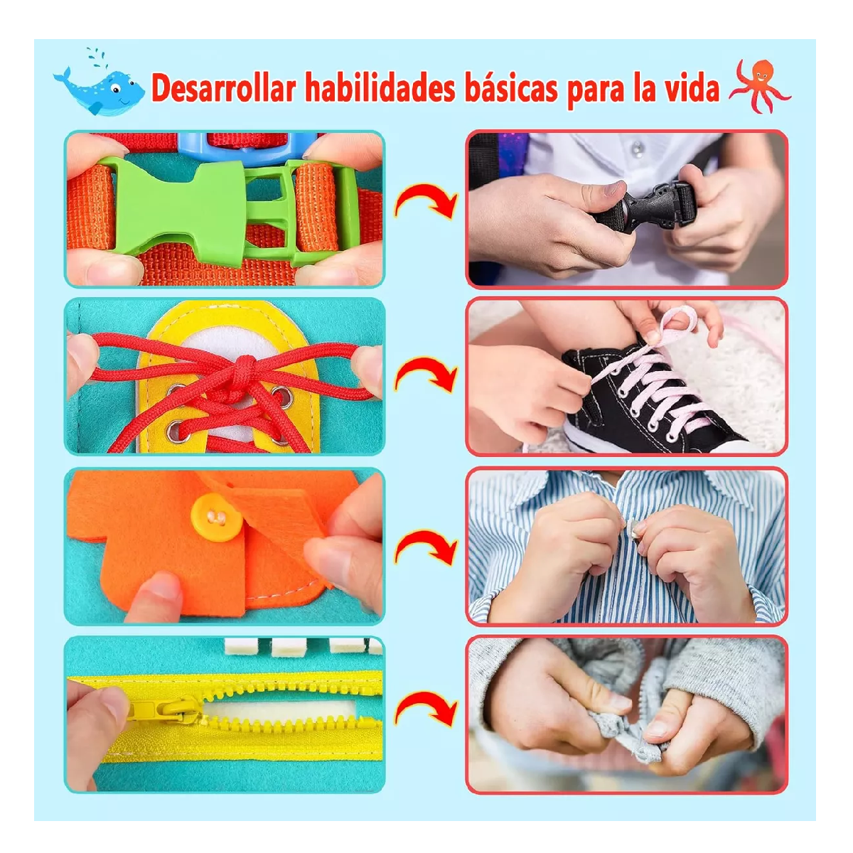 Foto 4 pulgar | Juguete Tablero Para Niños Belug De 1-4 Años Verde
