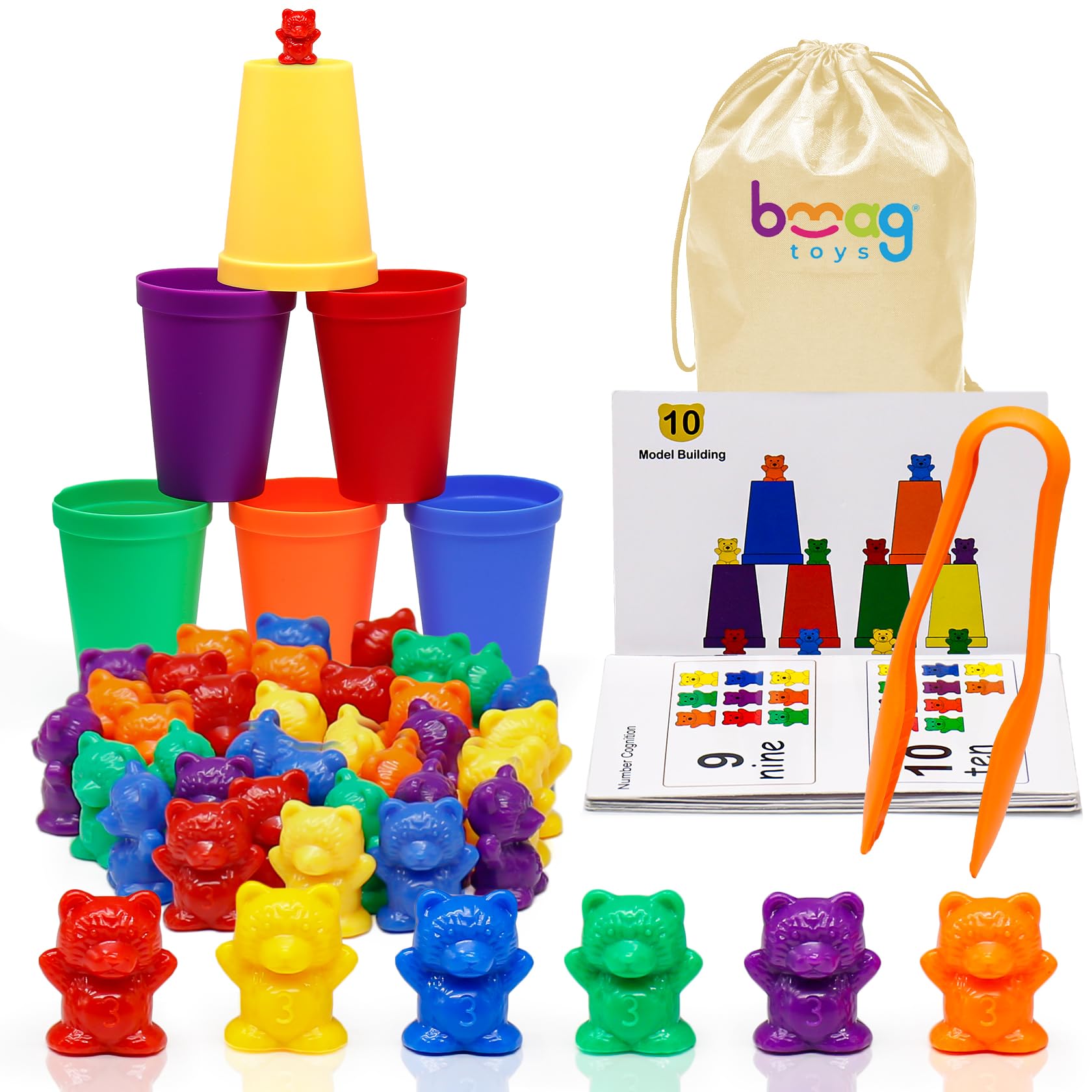 Foto 2 pulgar | Juego Counting Bears Bmag  - Venta Internacional