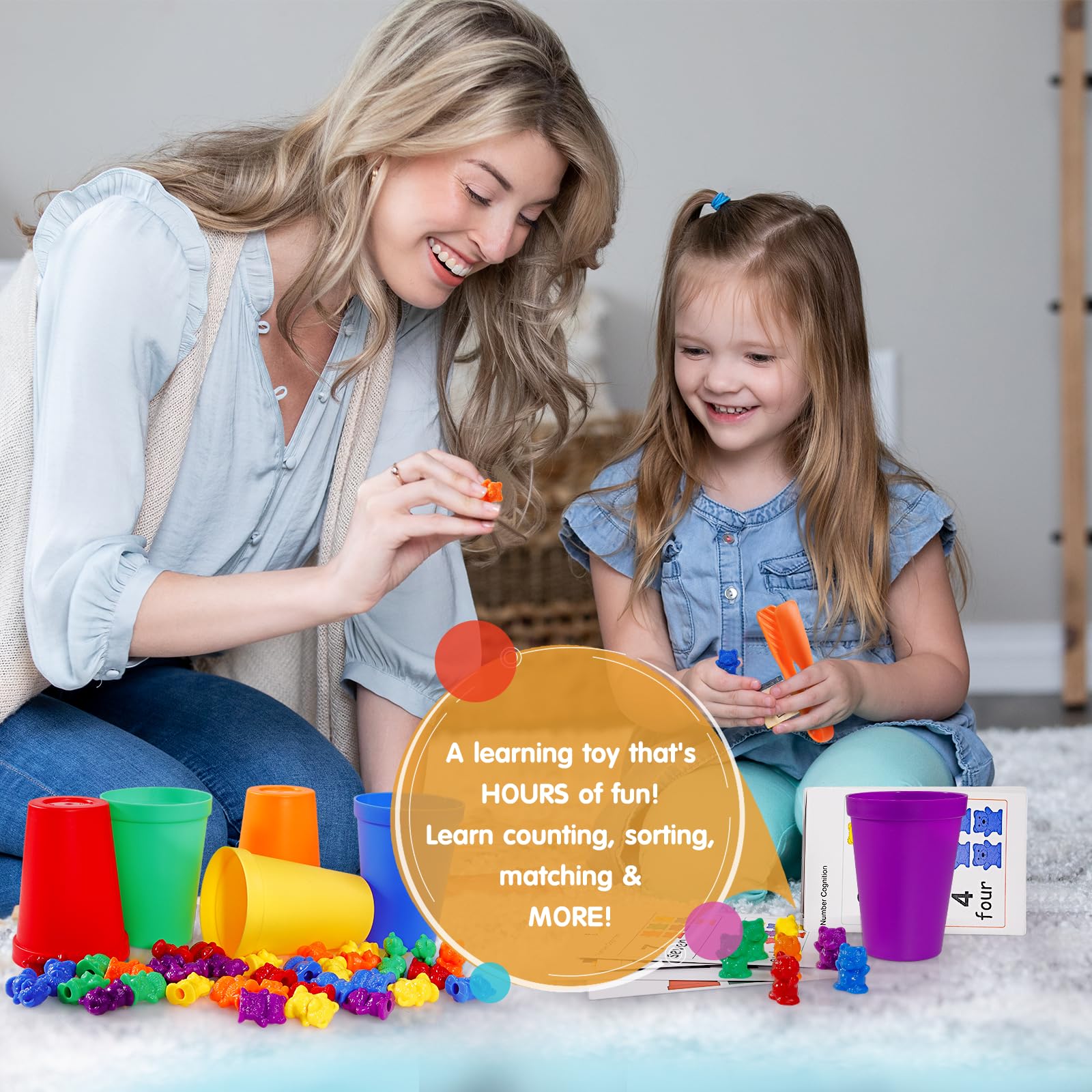 Foto 3 pulgar | Juego Counting Bears Bmag  - Venta Internacional