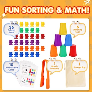 Foto 5 | Juego Counting Bears Bmag - Venta Internacional
