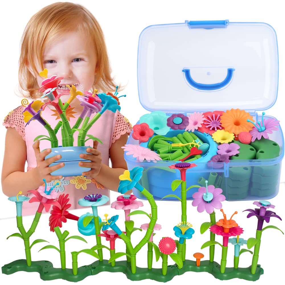 Set de Construcción Biranco Jardín de Flores para Niños de 3 a 6 Años - Venta Internacional