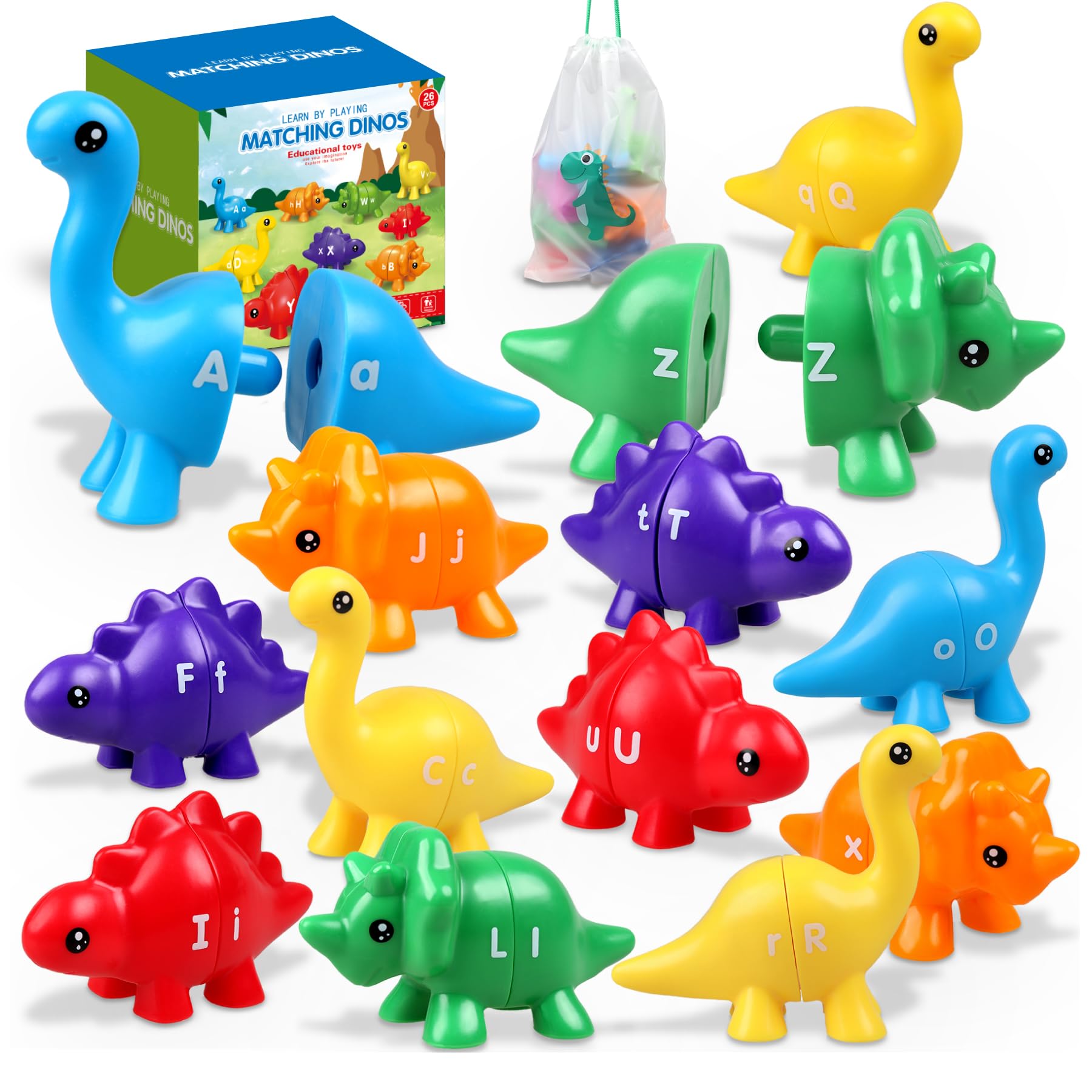 Foto 2 pulgar | Figuras Educativas Litand Infantil de Dinosaurios-Venta Internacional