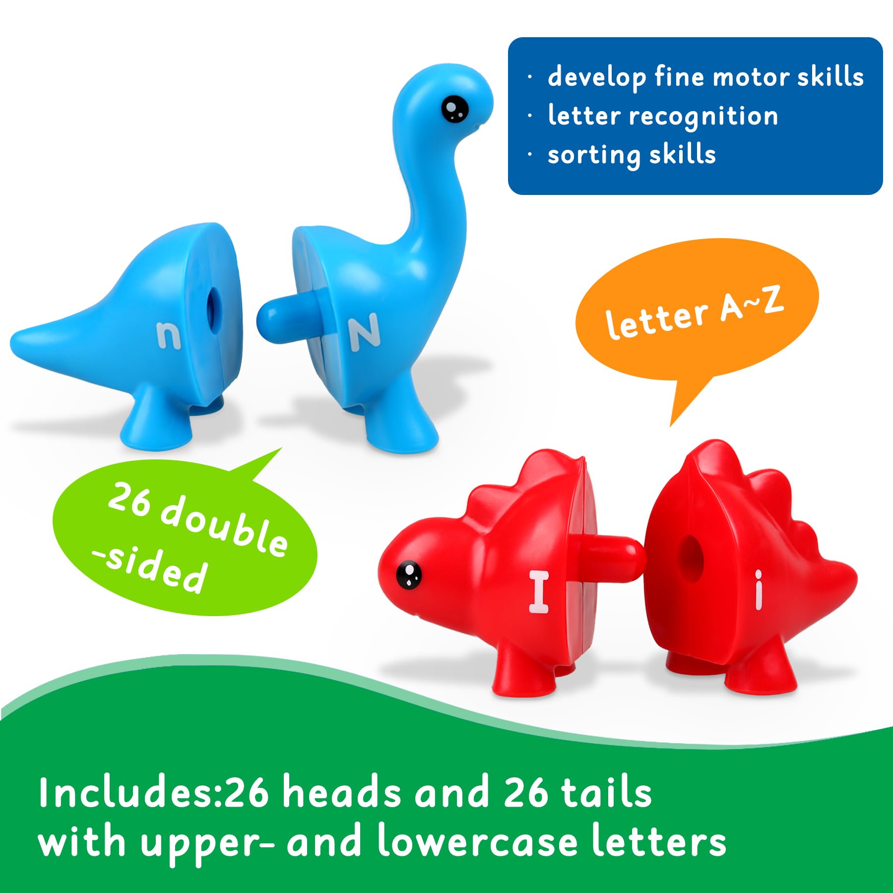Foto 4 pulgar | Figuras Educativas Litand Infantil de Dinosaurios-Venta Internacional