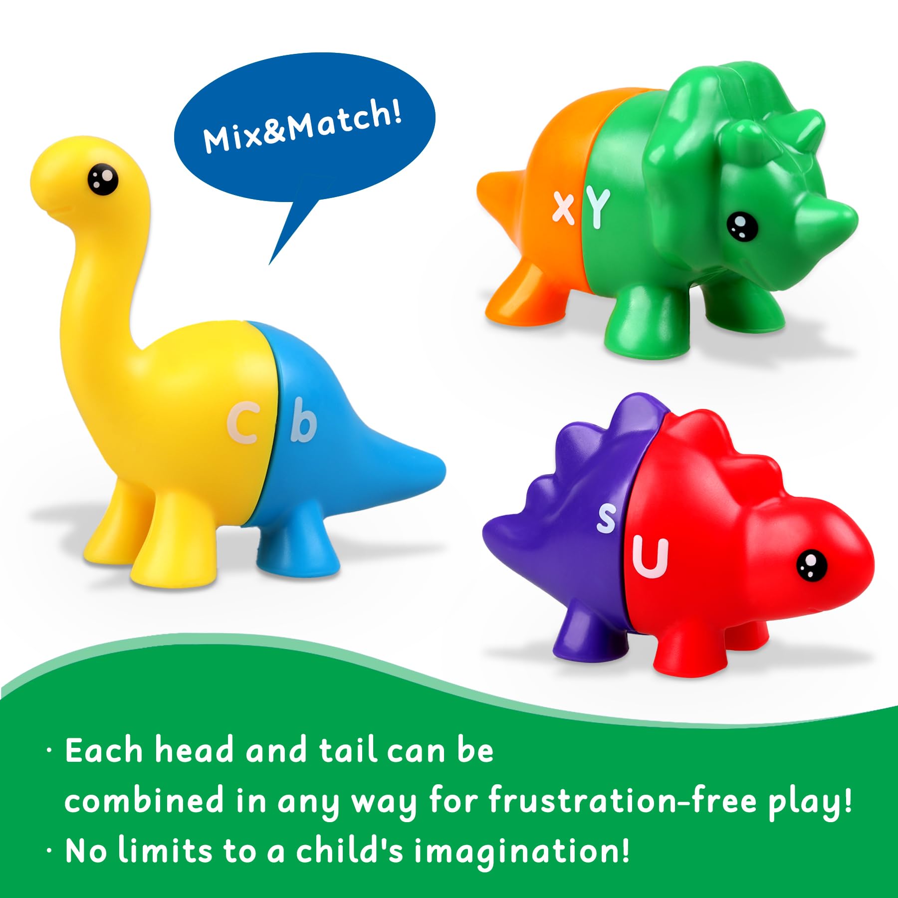 Foto 4 | Figuras Educativas Litand Infantil de Dinosaurios-Venta Internacional