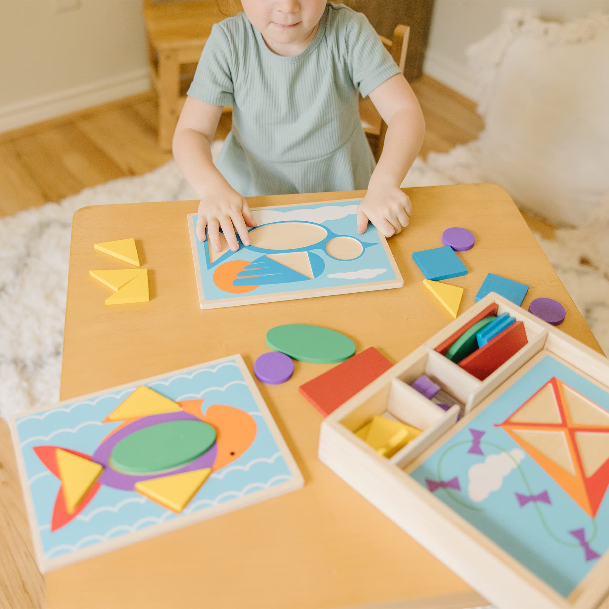 Foto 3 pulgar | Juguete Educativo con Patrones Melissa & Doug - Venta Internacional