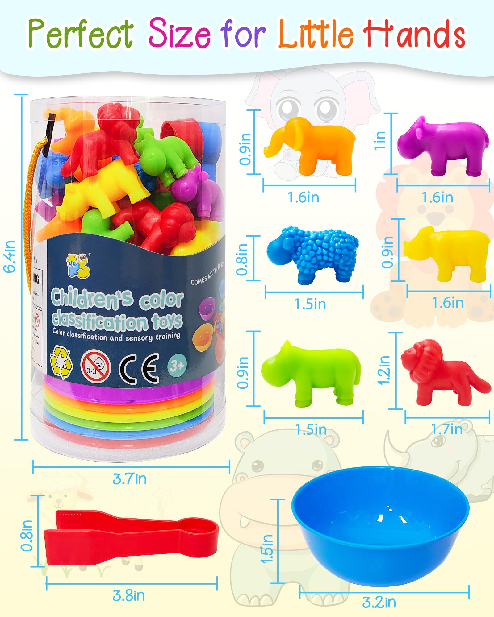 Foto 7 pulgar | Juguetes Interactivos Yetonamr Infantil de Animales-Venta Internacional