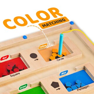 Foto 2 | Juego de Laberinto Magnético LiKee Infantil-Venta Internacional
