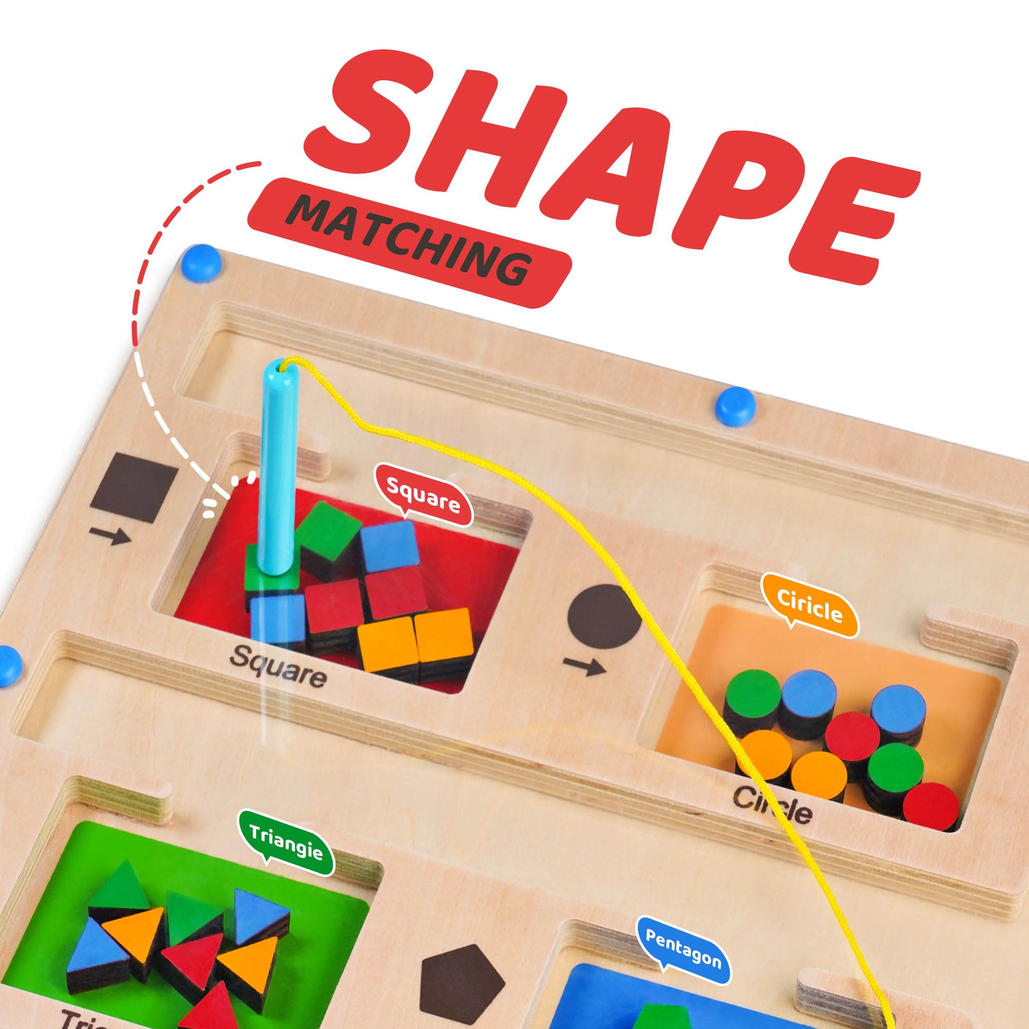 Foto 4 pulgar | Juego de Laberinto Magnético LiKee Infantil-Venta Internacional