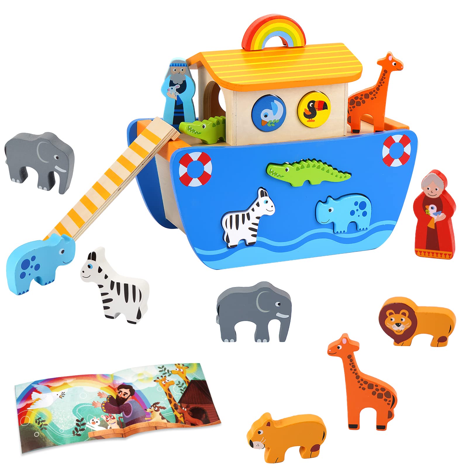 Juguetes de Madera Noah's Ark Kmtjt - Venta Internacional