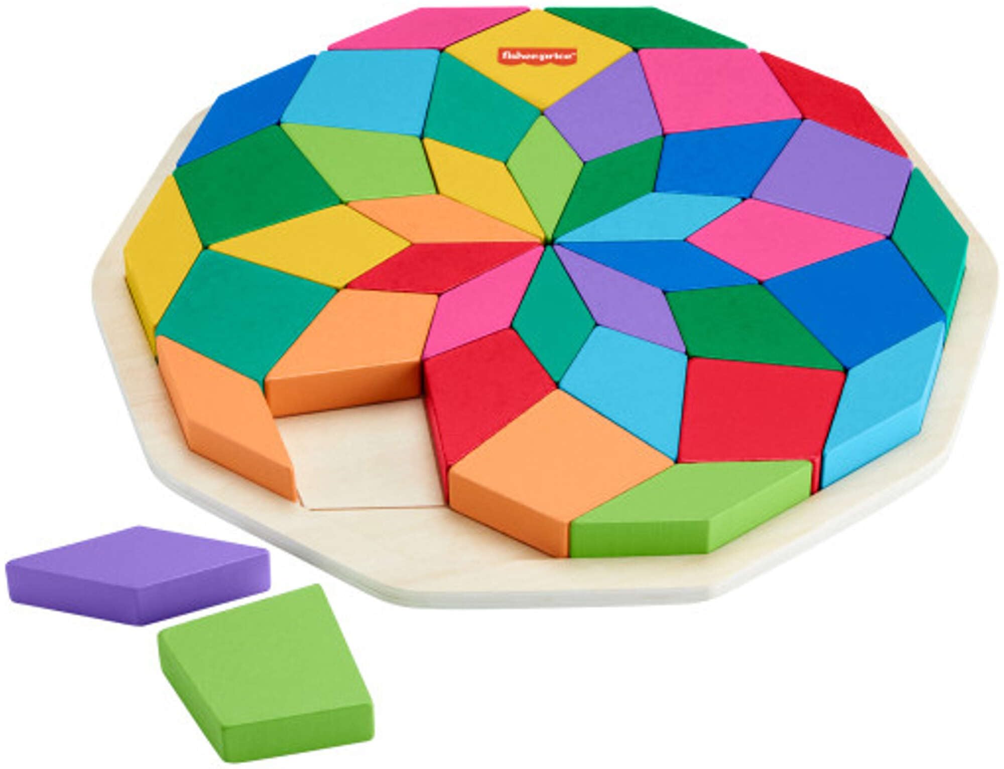 Foto 3 pulgar | Mandala De Madera Puzzle Fisher-price Con 41 Piezas De Madera De Más De 3 Años - Venta Internacional.