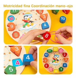 Foto 3 | Paquete Didáctico Infantil Estimulación Temprana 5 Piezas