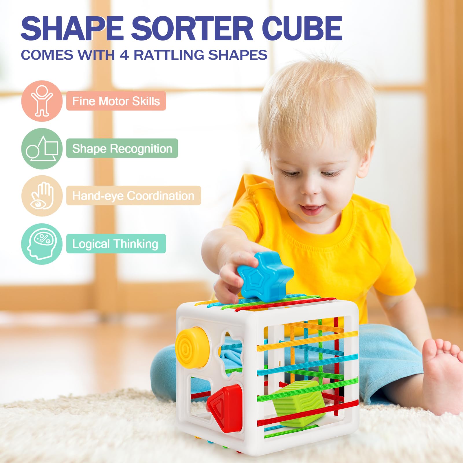 Foto 5 pulgar | Set de Juguetes Jyusmile Montessori - Venta Internacional