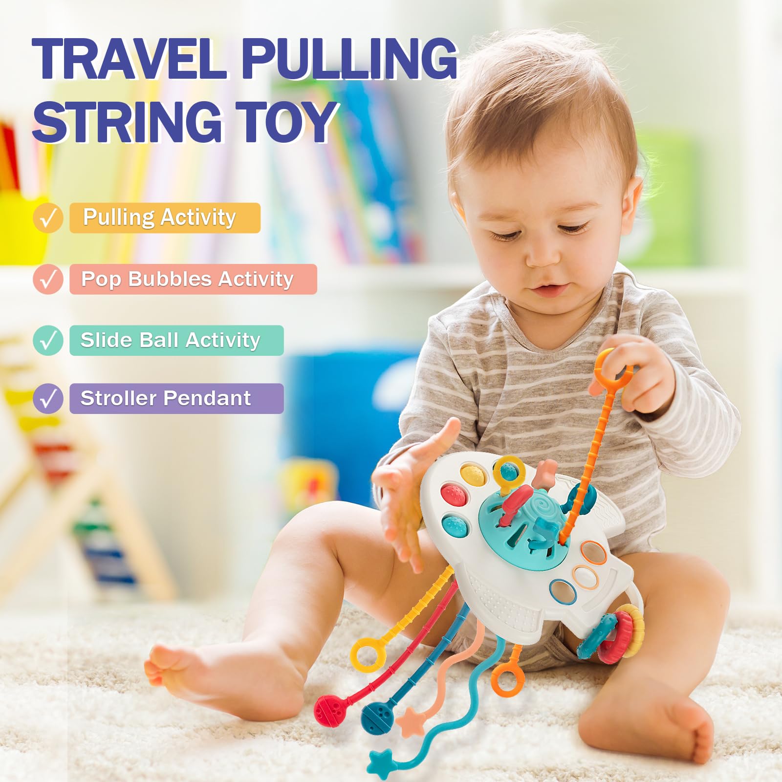 Foto 6 pulgar | Set de Juguetes Jyusmile Montessori - Venta Internacional