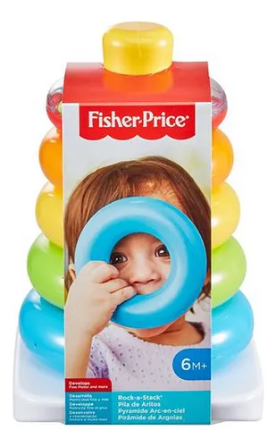 Foto 2 pulgar | Pila De Aritos Fisher-price Juguete Para Bebe