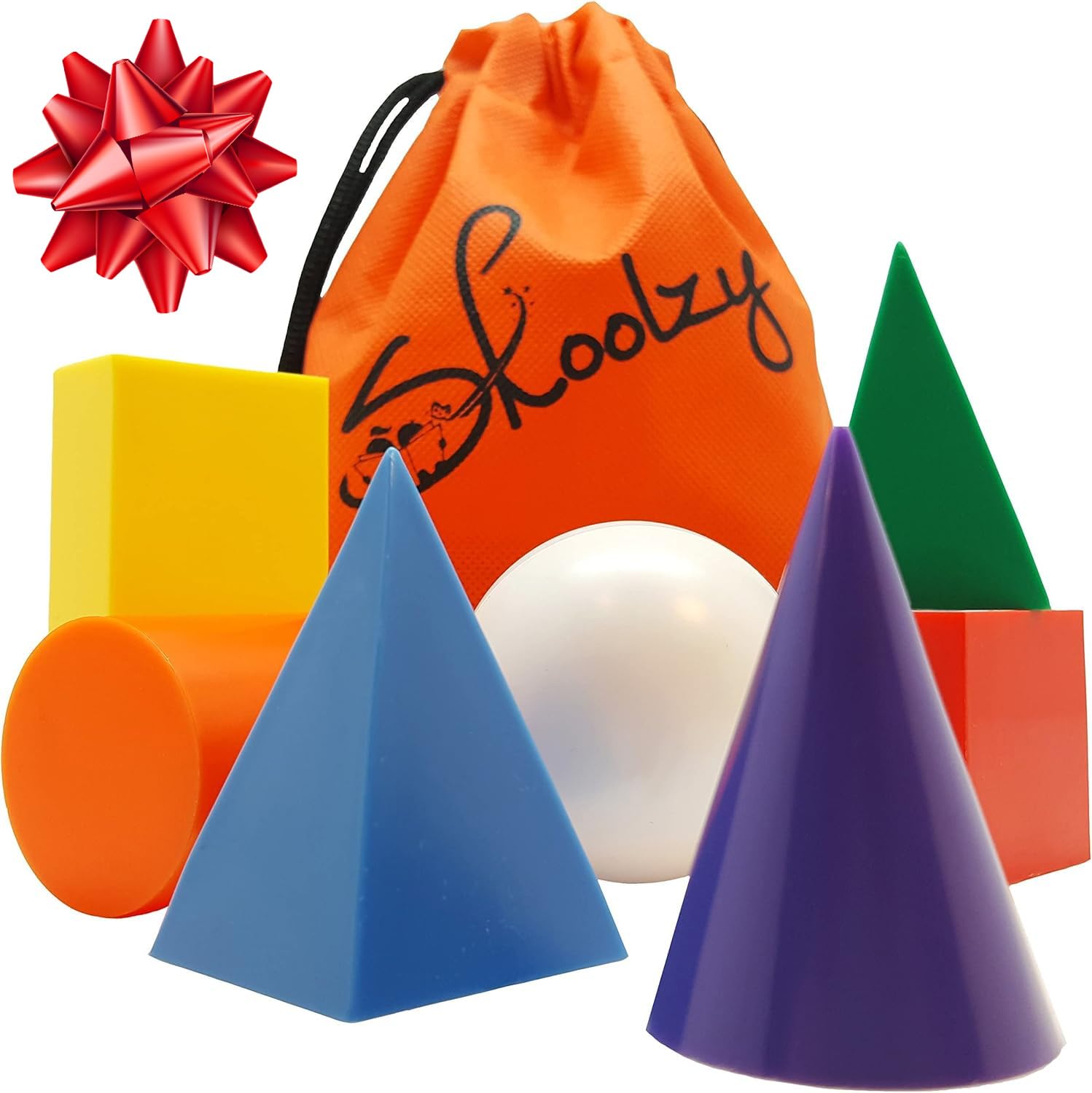 Foto 1 | Manipulativos Matemáticos: Skoolzy Jumbo, Formas 3d, Sólidos Geométricos - Venta Internacional.