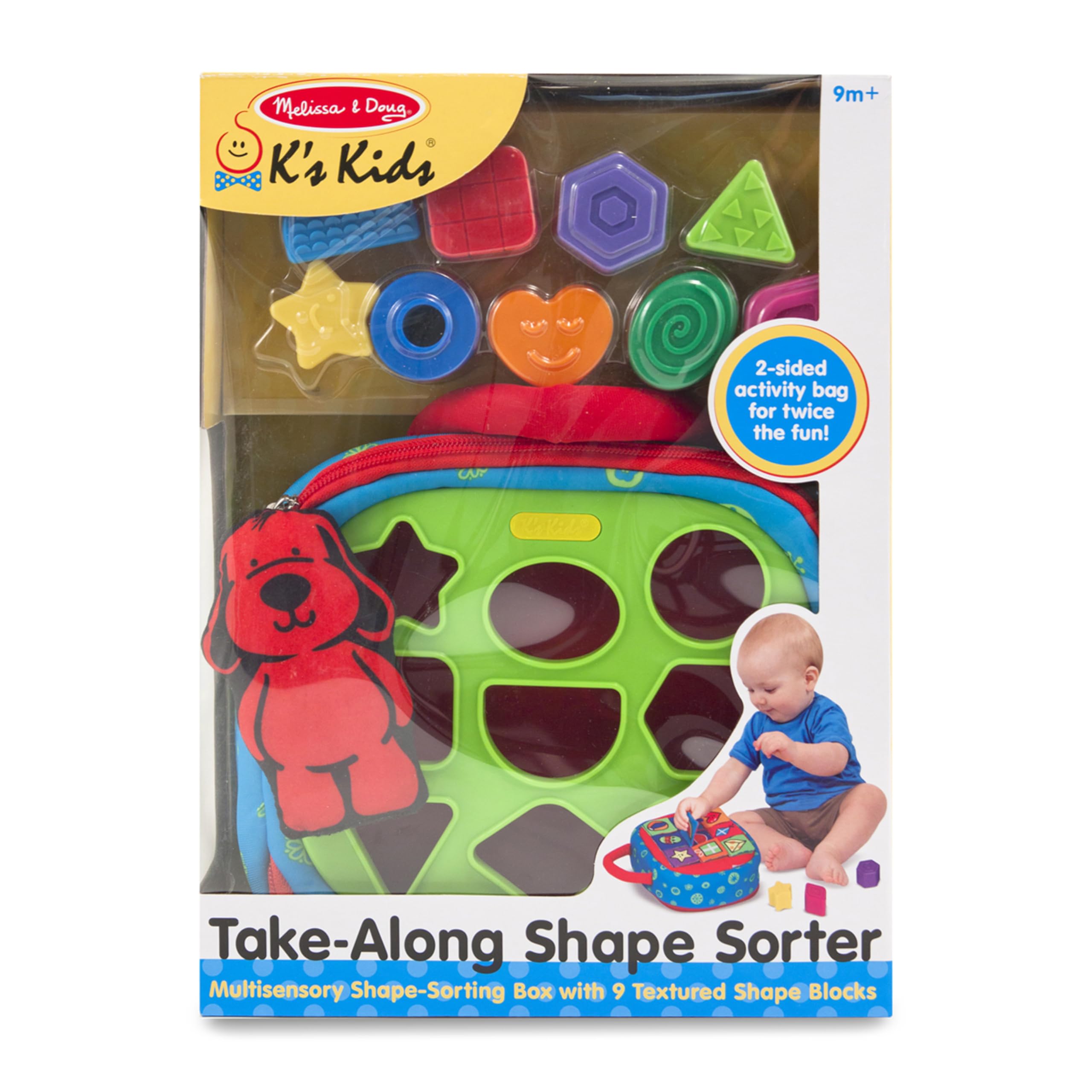 Foto 7 pulgar | Clasificador De Formas Para Llevar Para Bebés Melissa & Doug K's K's Kids - Venta Internacional.