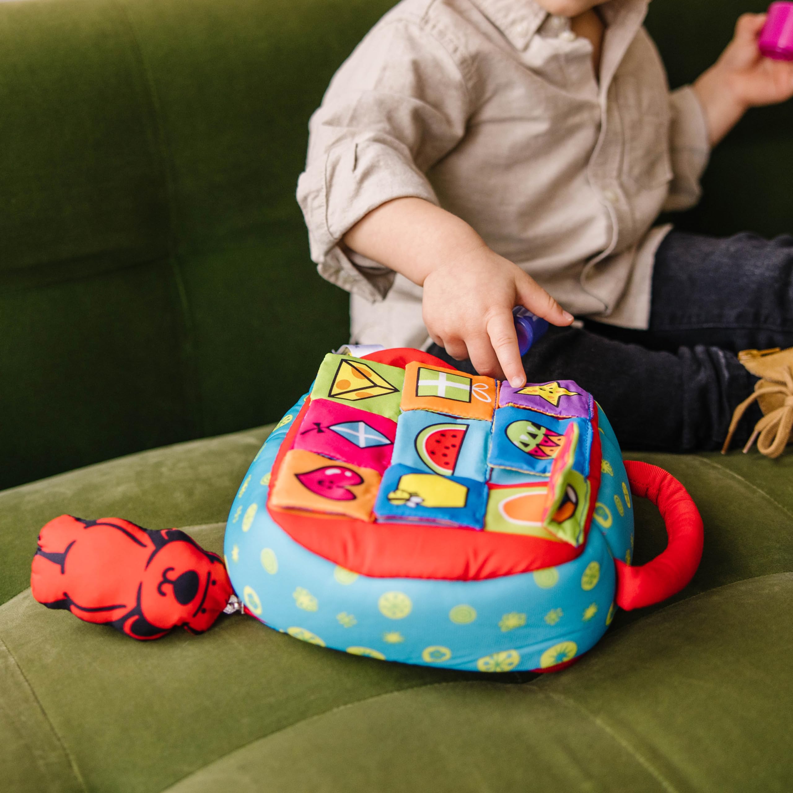 Foto 7 | Clasificador De Formas Para Llevar Para Bebés Melissa & Doug K's K's Kids - Venta Internacional.