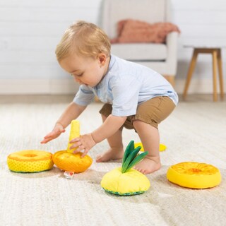 Foto 5 | Juguete Apilable Melissa & Doug Multisensorial Pineapple Soft - Venta Internacional.