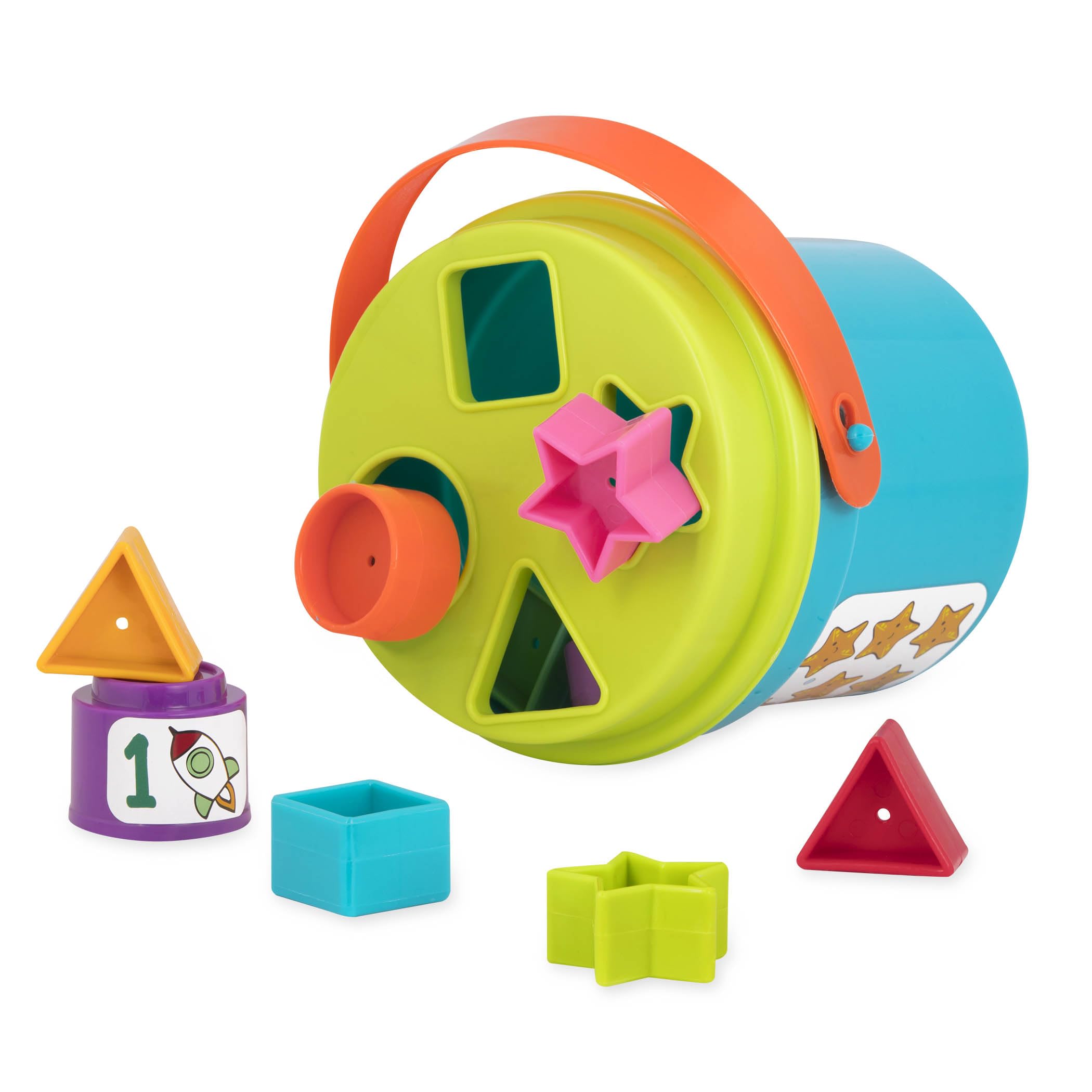 Foto 8 pulgar | Set Nesting Sorter Set Battat, 19 Unidades, Cubos Apilables, Más De 18 M - Venta Internacional.