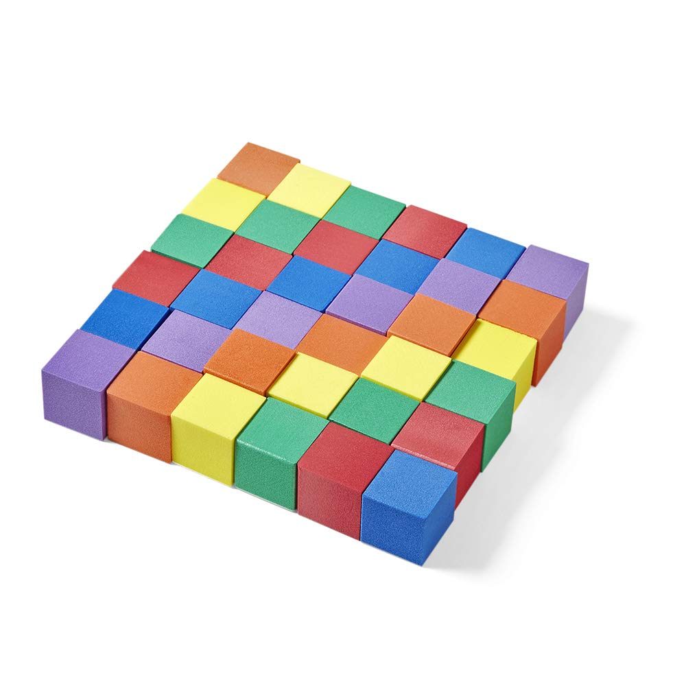 Foto 6 pulgar | Cubos De Espuma Hand2mind Para Contar Matemáticas Para Niños, 2,54 Cm - Venta Internacional.