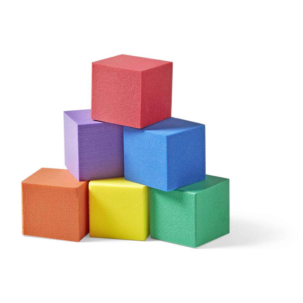 Foto 6 | Cubos De Espuma Hand2mind Para Contar Matemáticas Para Niños, 2,54 Cm - Venta Internacional.