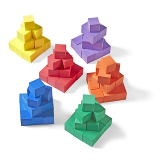 Foto 7 | Cubos De Espuma Hand2mind Para Contar Matemáticas Para Niños, 2,54 Cm - Venta Internacional.